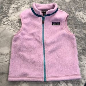 Patagonia Synchilla vest toddler girls
